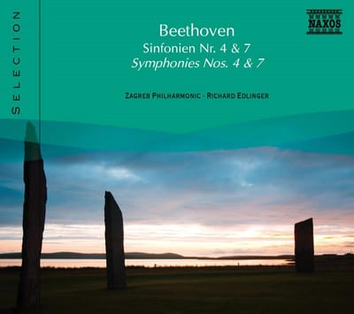 Zagreb Philharmonic Orchestra, Richard Edlinger - Beethoven: Symphonies Nos. 7 & 4 (CD)