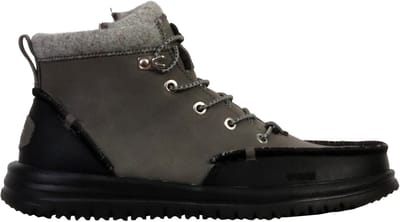 Hey Dude Classic Bradley - Veterschoenen - Synthetische Cholewka - Elatische Veters - Wełniana Flanelowa Voering