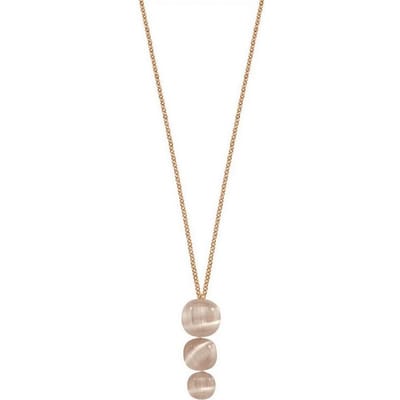 Morellato Gemma roségoudkleurige sterlingzilver SAKK74 damesketting beige