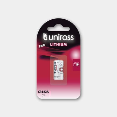 Uniross Lithium CR123A 3V