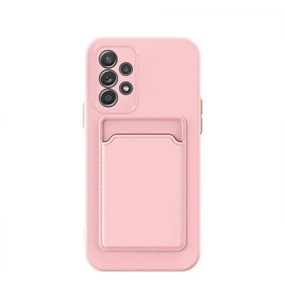 Zachte Siliconen Kaarthouder Case Voor Samsung Galaxy S24 S23 S22 S21 S20 Plus FE Note 20 Ultra A51 A71 A54 Sleuf Portemonnee Achterkant Cover For Galaxy A71 4G