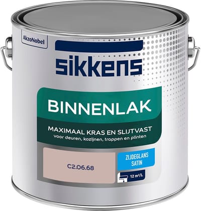 Sikkens - Binnenlak Zijdeglans - C2.06.68 - Mengverf - 2,5 L