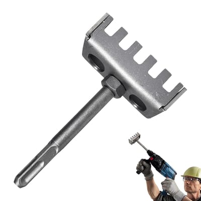 Elektrische Cutter - Precisiegereedschap - Stopcontacten Maken - Roestvrij Staal - 15 x 10 x 4.5 cm - Zilver