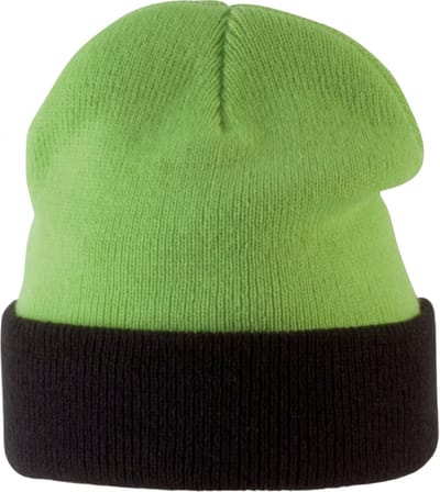 Muts Kind One Size 100% Acryl Lime / Black