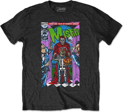 Misfits - Trick Or Treat Heren T-shirt - S - Zwart