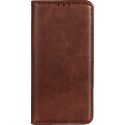 CaseBody Samsung Galaxy A53 Real Leather Wallet Hoesje Bruin