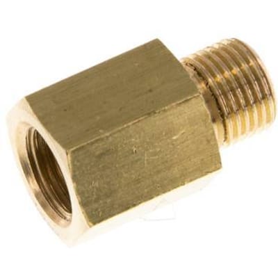 G 1/8'' F/M Messing Verlengstuk 16 Bar - 15 mm [5 Stuks]