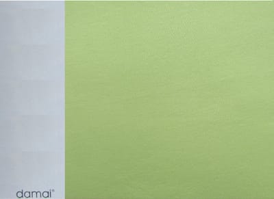 Damai Double Jersey Hoeslaken - Ledikant - 60x120 cm - Lime