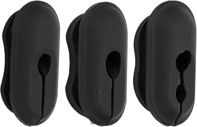 ONF3 - Elektrische step - Kabelstekker - Bescherming van kabels - Zwart - Accessoires voor elektrische scooter - 3 stuks - Geschikt voor Ninebot...