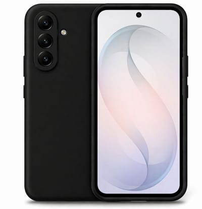 Technow hoesje geschikt voor Samsung Galaxy S26 - Liquid Back Case - Cover - Zwart