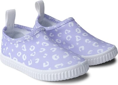 Swim Essentials Antislip Waterschoenen Kinderen - Lila Panterprint - Maat 26-Valt 1 maat kleiner
