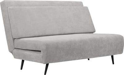 Mallory-Dagbed - 140 cm - Lichtgrijs Stof