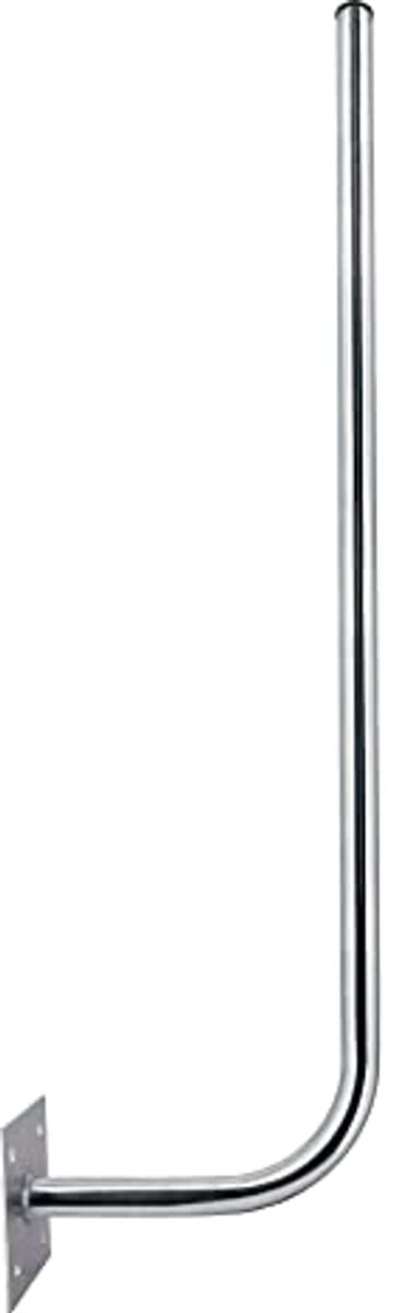 Wandhouder 30cm met Extra Lange Mast van Verzinkt Staal Ø 38mm
