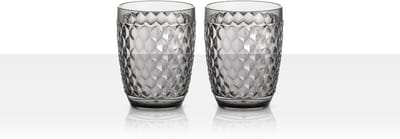 Brunner Waterglazen Coralux - Duurzaam en krasbestendig - Campingglas - Stapelbaar - Vaatwasser bestendig - 2 Stuks