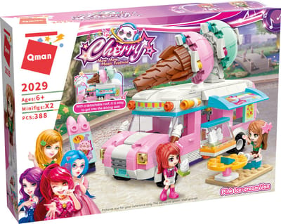 Qman 2029 - Cherry Serie - Pink Ice-cream Van