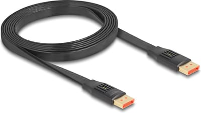 Delock DisplayPort Flat Ribbon Cable 8K 60 Hz 2 m