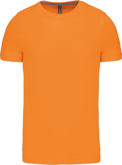 Kariban T-shirt ronde hals korte mouwen K356 - orange - L