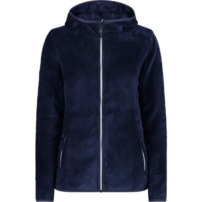 Dames fleece met capuchon CMP