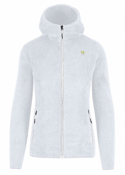 Karpos Vertice Fleece Met Volledige Rits Wit S Vrouw