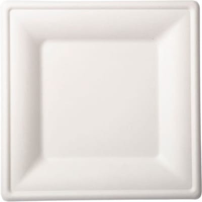 Duni Feestborden Vierkant 26 Cm Wit