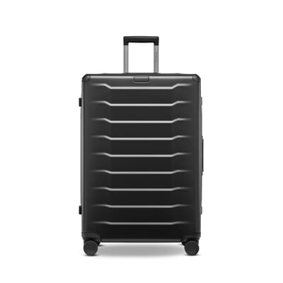 Stratic Phoenix Aluminium - grote koffer – 76 cm – 4 Hinomoto wielen & TSA-slot – Black