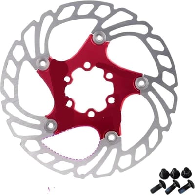 Fiets Remschijf - Remrotor - Veilig Fietsen - Verbeterde Warmteafvoer - 160mm - Zwart