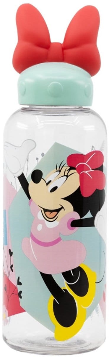 Disney Minnie Mouse Drinkfles - 560 ml - Waterfles - 1 stuk - Being More 3D uitvoering