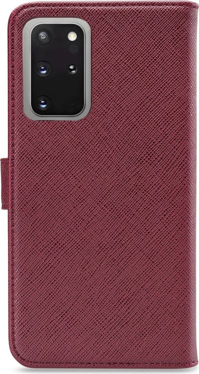 My Style Telefoonhoesje geschikt voor Samsung Galaxy S20 Plus Hoesje | My Style Flex Wallet Bookcase Portemonnee | Pasjeshouder voor 3 Pasjes | Telefoonhoesje voor Pinpas / OV Kaart / Rijbewijs - Bordeaux | Bordeaux rood