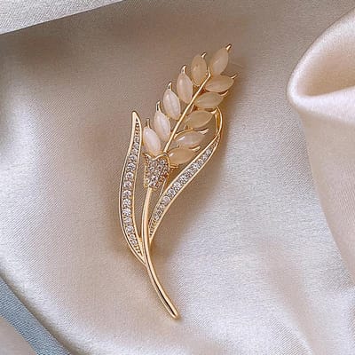 Elegante Parel Bloem Broche Pin Badge Voor Vrouwen Meisjes Mode Kleding Decoratie Sieraden Cadeaus gray