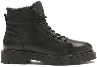 Black men's insulated boots