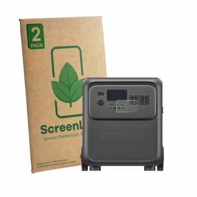 2 Stuks Screenprotector voor Bluetti Elite 400 - Hoogwaardige Beschermfolie transparant