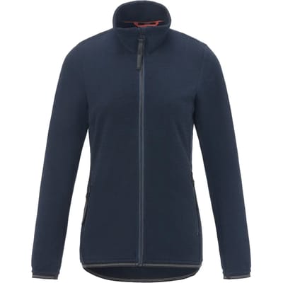 Dames Mavrey fleecevest met volledige ritssluiting en zachte textuur