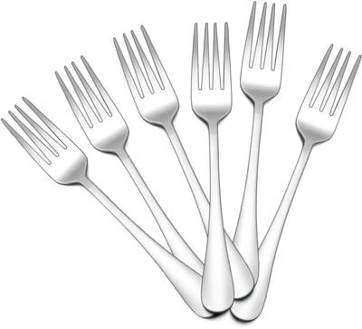 Dailygoods- Vorken 20,5 cm - Tafelvorken - Eetvorkset - Roestvrij Staal