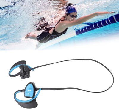 Zwemhoofdtelefoon IPX8 Waterdicht, In-ear Hoofdtelefoon met Oordopjes en Bluetooth 5.0, Onderwaterhoofdtelefoon Om Te Zwemmen, Sporthoofdtelefoon voor Zwemmen, Hardlopen en