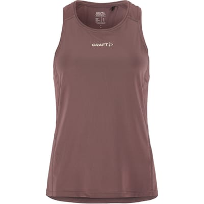 CRAFT ADV ESSENCE SINGLET 2 W Dames Sportshirt - FLINT