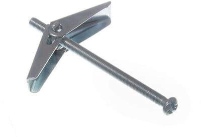 Gipsplaat Ankers - Hollewandankers Veer - Montage Gipsplaat - Veer Tuimelaar Ontwerp - M3 x 50 MM - Zink