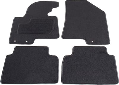 Automatten op maat - zwart stof - geschikt voor Kia Sportage 3 2010-2015