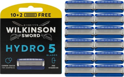 Hydro 5 Skin Protect scheermesjes voor heren - 12 stuks