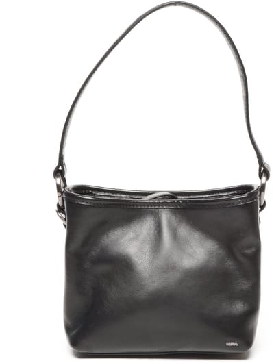 Berba | Icons | Schoudertas | Bucketbag | Dames | Zwart | Leer