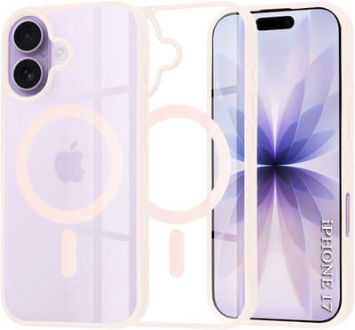 Techsuit MagSafe Pro - Hoesje - iPhone 17 - Nuderoze - MagSafe