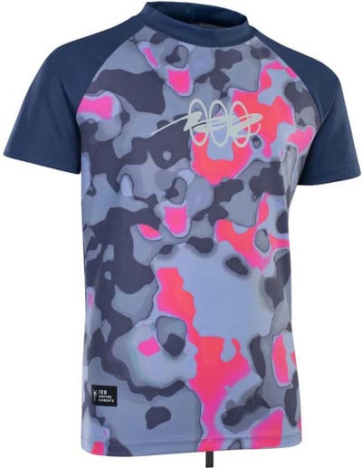 Ion Capture Korte Mouw Rash Guard Blauw 14 Years Meisje