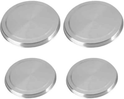 Kookplaat RVS 4-pack