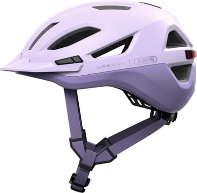 Fietshelm ABUS URBAN-I 4.0 ACE light lavender S - 51-55 cm - paars - Geschikt voor gebruik op elektrische fietsen - stadsfietsen - 260 g