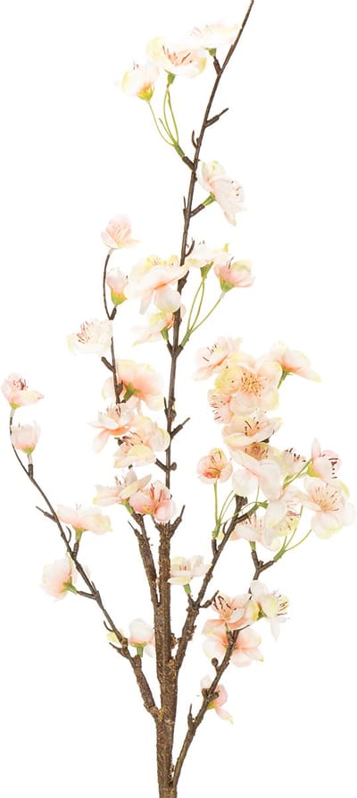 Decoratieve bloeiende tak met delicate kersenbloesems, 83 cm, 3 stuks