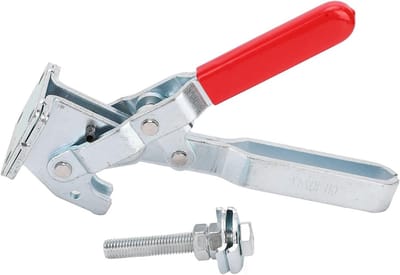 Verticale Spanklem - Snelspanner Klem - Houtbewerking Monteren - 450 Kg Houdkracht - 24 cm Lengte - Gegalvaniseerd