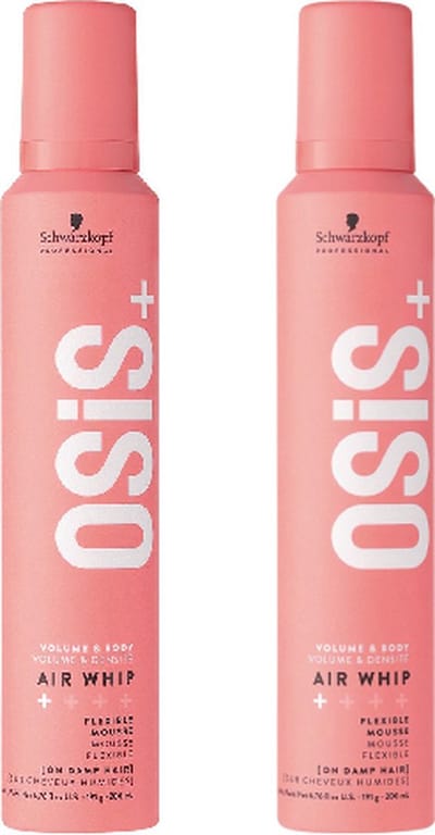 Schwarzkopf Professional OSiS+ AirWhip Volume Mousse - voordeelverpakking - 2 x 200ml