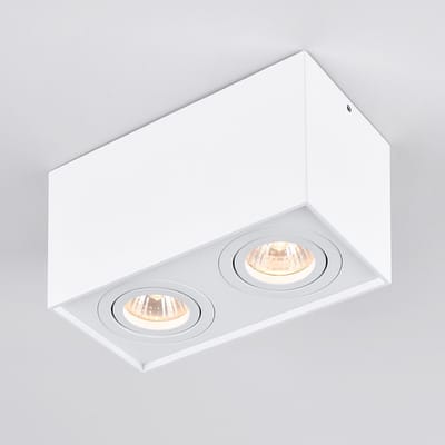 Design spot Timmy 2-lichts - wit