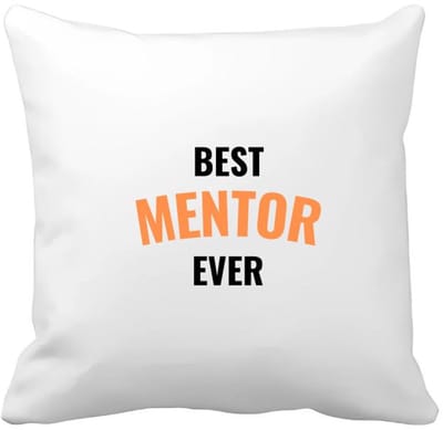 Akyol - best mentor ever Kussen hoes - Leraar - de beste mentor - leerkracht - verjaardagscadeau - verjaardag - cadeau - kado - geschenk - gift - leerlingen - 40 bij 40 cm