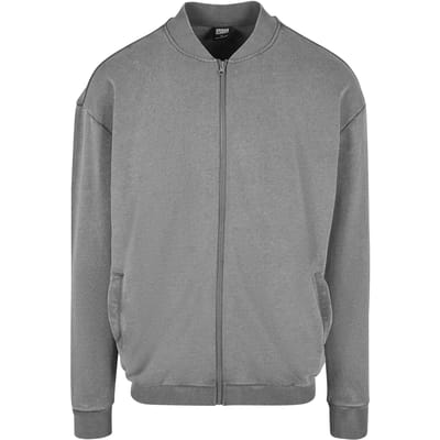 Urban Classics Washed Sweat Bomber Darkshadow-M