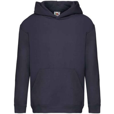 Fruit of the Loom Kinder/Kids Premium Hoodie (Deep Navy)